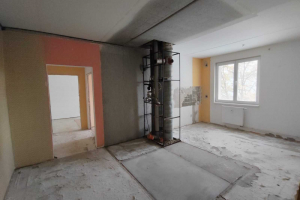 Kompletní rekonstrukce bytu 3 + 1, přestavba na 2 bytové jednotky - České Budějovice
